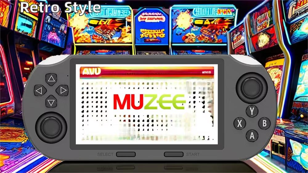 MUZEE: Powerful Handheld Console with 30K+ Games